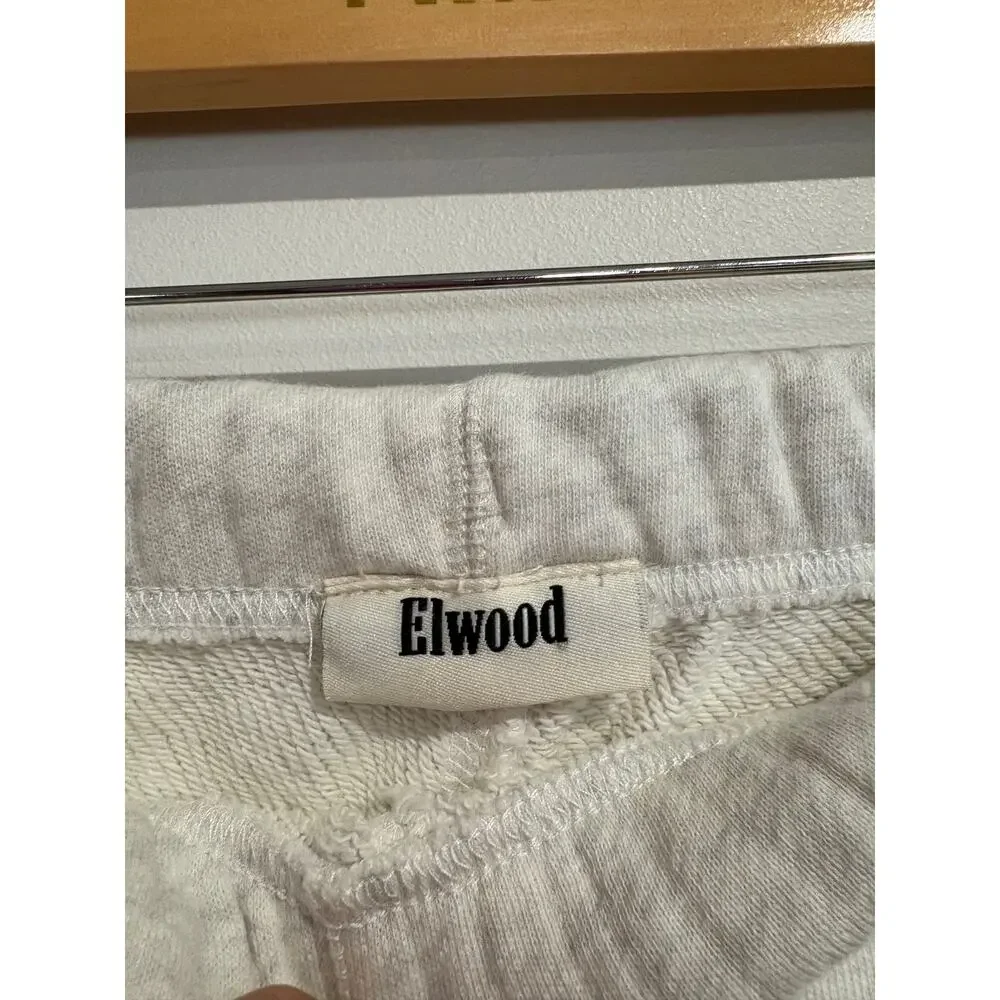 NWOT Elwood Core Pull On Drawstring Waist Sweatpants Vintage White Men's XS